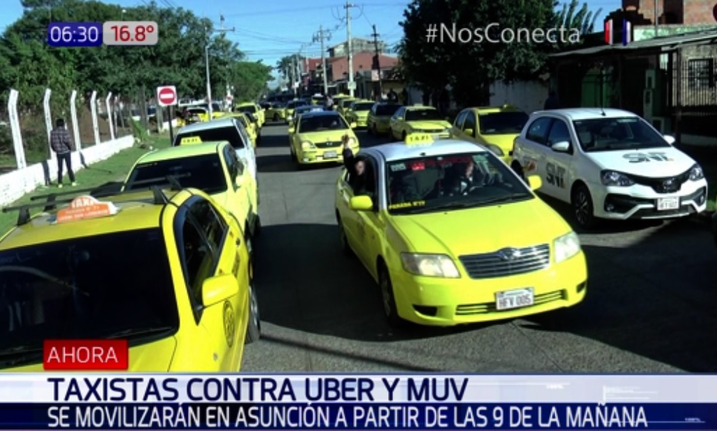 A taxistas le hablás de competencia y libre mercado, y califican a la  prensa de sensacionalista | Noticias Paraguay